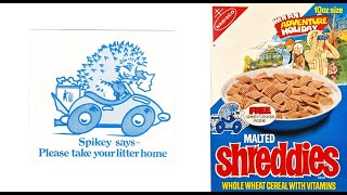 Shreddies Spikey Sticker amp Nature Competition 1976 [upl. by Amles]