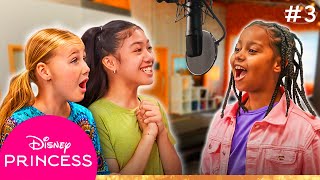 Recording A New Disney Song  Episode 3  Create Your World Making a Disney Song  Disney Princess [upl. by Goda980]