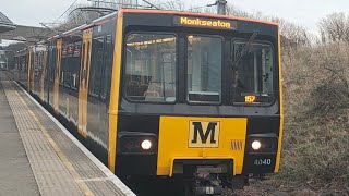 NTVs Christmas Countdown S2 E1 Tyne amp Wear Metro Metrocar 4040 Class 599 [upl. by Lebasiram]