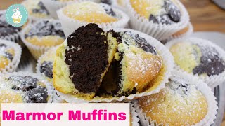 Marmor Muffins I einfach lecker I Grillfest I Picknicken I Marmorkuchen [upl. by Jonina695]