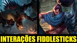 FIDDLESTICKS INTERAÇÕES DUBLADO PTBR [upl. by Hayilaa170]