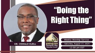 Ebenezer SDA Church Weekly Stream  August 17 2024 [upl. by Parrish379]