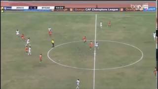 Zesco United 1  0 Wydad Casablanca CAF African Champions League quarterfinal [upl. by Anahsat]