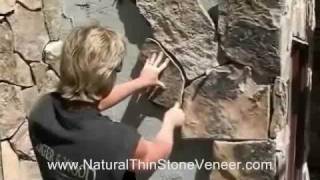 Natural Stone Veneer Instalation [upl. by Sotsirhc]