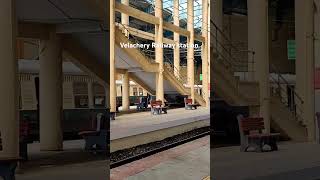 Velachery Railway station youtubeshorts viralvideo railway railwaystation irctc velacherry [upl. by Grissom]