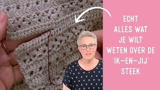 Alles over de IkenJij steek Zo naai jij je gehaakte kleding in elkaar keepitsimplehaken [upl. by Jehial456]