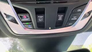 JC 2024 Acura MDX How to operate the sunshade and sunroof [upl. by Eked196]