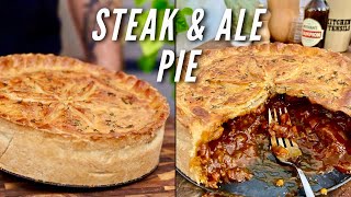 Youll NEVER Need Another STEAK amp ALE PIE Recipe After You Try This [upl. by Euqinue489]