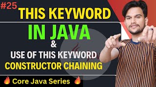 this keyword in Java Hindi [upl. by Amaso70]