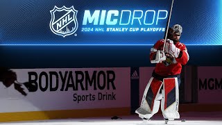 Bobrovsky leads Florida to Game 1 victory  NHL Mic Drop  Oilers vs Panthers [upl. by Batchelor]