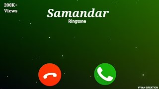 Samandar Ringtone  Samandar mein Kinara Tu Ringtone  Jubin Nautiyal  New Ringtone 2020 [upl. by Mimajneb]