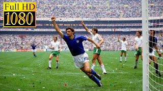 Italy  Bulgaria World Cup 1986  Full highlight  1080p HD [upl. by Ivers]