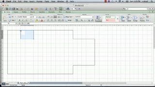 How to Make a Floorplan in Excel  Microsoft Excel Tips [upl. by Aitnom252]