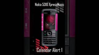 NOKIA 5310 XpressMusic  Calendar Alert 2 [upl. by Colier250]