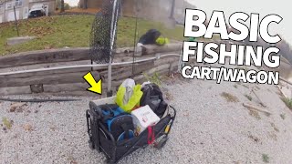 Basic Fishing CartWagon with Rod Holders [upl. by Smailliw854]