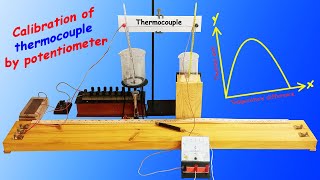 Calibration Of Thermocouple By Potentiometer and Plot Temperature Diagram [upl. by Berry962]