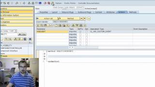 WebDynpro ABAP Dynamic Element Visibility SAP Tutorial Part 5 [upl. by Airdnaid779]