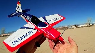 XK A430 Edge Brushless Stabilized Stunt Airplane Flight Test Review [upl. by Aynotel697]