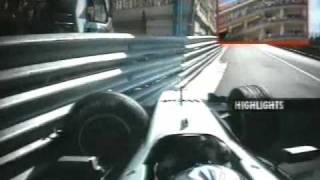 F1 2002 Monaco Raikkonen crash [upl. by Ahsert118]