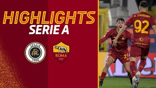 Due assist di Dybala per ElSha e Tammy  Spezia 02 Roma  Serie A Highlights 202223 [upl. by Naesed629]