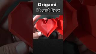 Origami Heart Box shorts [upl. by Golding489]