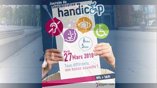 Journée de Sensibilisation au Handicap 2018 [upl. by Htezzil]