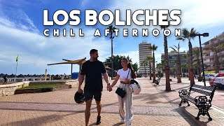 Chill Afternoon at Los Boliches Fuengirola Spain October 2024 Update Costa del Sol  Málaga 4K [upl. by Witcher]