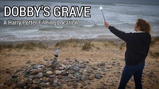 WHAT HAPPENED TO DOBBYS GRAVE  Harry Potter Filming Location  Freshwater West Beach [upl. by Amuh]