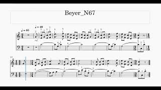 【バイエル 「第67番」N67T40】Beyer N67 T40 [upl. by Gwen]