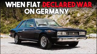 Why FIATs Brilliant 130 Coupe Was SABOTAGED From The Start [upl. by Liebman]