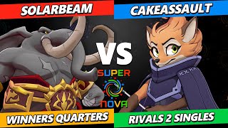 Supernova 2024 Winners Quarters  SolarBeam Loxodont Vs CakeAssault Fleet Rivals 2 Tournament [upl. by Wildon626]