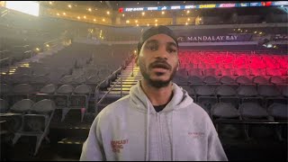 quotI LEARNED A LOT amp HAD FUNquot TIGER JOHNSON ON SPARRING TEOFIMO LOPEZ [upl. by Hollah]