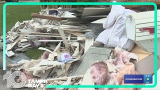 Sarasota residents sifting through soaked homes days after Hurricane Debby [upl. by Arehahs950]