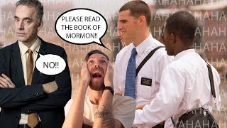 Mormons try to CONVERT Jordan Peterson [upl. by Soinski525]