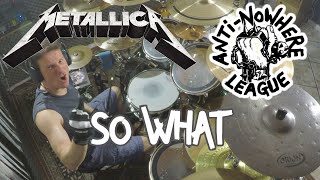 METALLICA  So What Audio Live 1997  DRUM COVER 85 [upl. by Michelina]