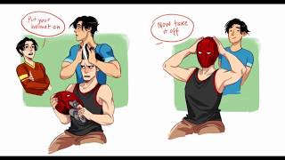 Inkydandy DC Comics Batfam  Episode 2 [upl. by Roi35]