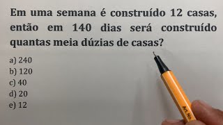 Problema com Regra de Três Simples [upl. by Ecirehc]