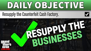 Resupply the Counterfeit Cash Bunker Cocaine Meth Weed amp Document Forgery DAILY OBJECTIVE GUIDE [upl. by Kirt]