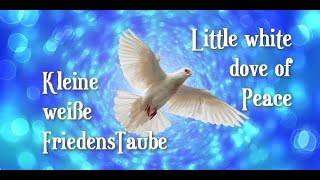 Kleine weiße FriedensTaube TEXT  Little white dove of peace  русский [upl. by Liban]