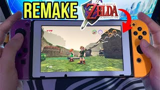 Sim existe um Remake de Zelda Ocarina of Time para Switch [upl. by Sallyanne790]