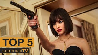 Top 5 Female Assassin Movies [upl. by Molahs]