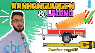 Aanhangwagen en Lading CBR Auto Theorie examen 2020 [upl. by Fosque]