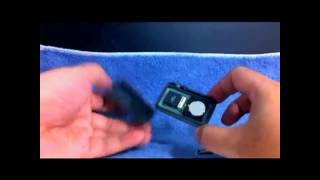 Changing the remote key battery ESTIMA ACR50 [upl. by Drexler261]