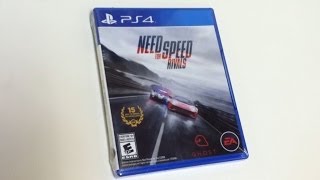 Need For Speed Rivals PS4 Unboxing [upl. by Drawe]