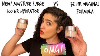 NEW Moisture Surge 100H AutoReplenishing Hydrator Review I Comparison to Original 72H Formula [upl. by Hafital]