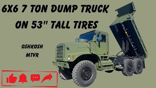 FOR SALE 2016 Oshkosh 7 Ton MTVR MK29 Dump Truck [upl. by Zadoc38]