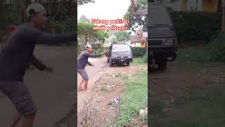 kang parkir di amuk sopir shortviral kumpulanvideongakak comedy ngakak sketbor [upl. by Nho660]