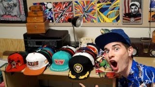 My Vintage Snapback Collection 30 Hats [upl. by Cleres737]