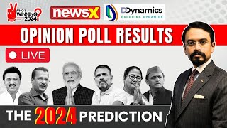 NewsX Opinion Poll 2024 LIVE Lok Sabha Predictions  Indias Biggest Opinion Poll [upl. by Silletram49]