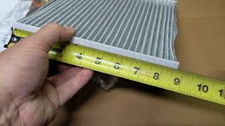 Femota cabin air filter 2006 Chevy Malibu HCF10381S Amazon unboxing overview measure R0674 MERV13 [upl. by Scarlett]